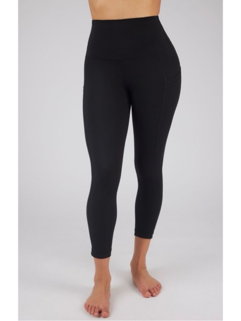 Yogalicious Lux Lenox Pocket Crop Tight Leggings - Picture 2 of 16